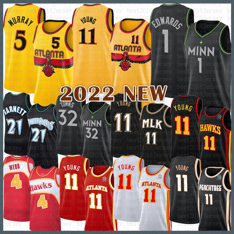Basketball Jersey 21 1 32 Trae Young Dejounte Murray Spud Webb Atlantas Hawk Minnesotas Timberwolve 11 5 4 Kevin Garnett Anthony Edwards Karl-Anthony Towns Silver, Jersey-laoying
Basketball Jersey 21 1 32 Trae Young Dejounte Murray Spud Webb Atlantas Hawk Minnesotas Timberwolve 11 5 4 Kevin Garnett Anthony Edwards Karl-Anthony Towns Silver, Jersey-laoying