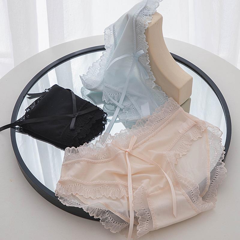 Sexy Lace Panties Cotton Womens Underwear Fashion Invisible Comfort Briefs Mid Waist Seamless Female Lingerie, Korean flour
Sexy Lace Panties Cotton Womens Underwear Fashion Invisible Comfort Briefs Mid Waist Seamless Female Lingerie, Korean flour