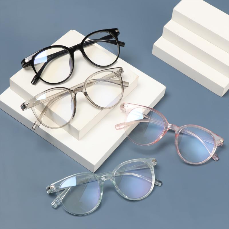 Sunglasses Fashion Women Men Clear Jelly-colored Glasses Flexible Portable Optical Ultra Light Eyeglasses Vision Care Black BlueSunglasses
Sunglasses Fashion Women Men Clear Jelly-colored Glasses Flexible Portable Optical Ultra Light Eyeglasses Vision Care Black BlueSunglasses