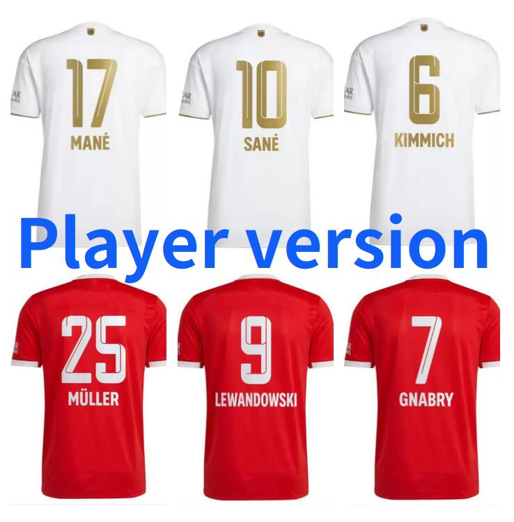 LEWANDOWSKI MANE soccer jerseys player version 22 23 SANE BAYERN MUNICH GORETZKA COMAN MULLER DAVIES KIMMICH football shirts 2022 2023 uniforms, 21/22
LEWANDOWSKI MANE soccer jerseys player version 22 23 SANE BAYERN MUNICH GORETZKA COMAN MULLER DAVIES KIMMICH football shirts 2022 2023 uniforms, 21/22