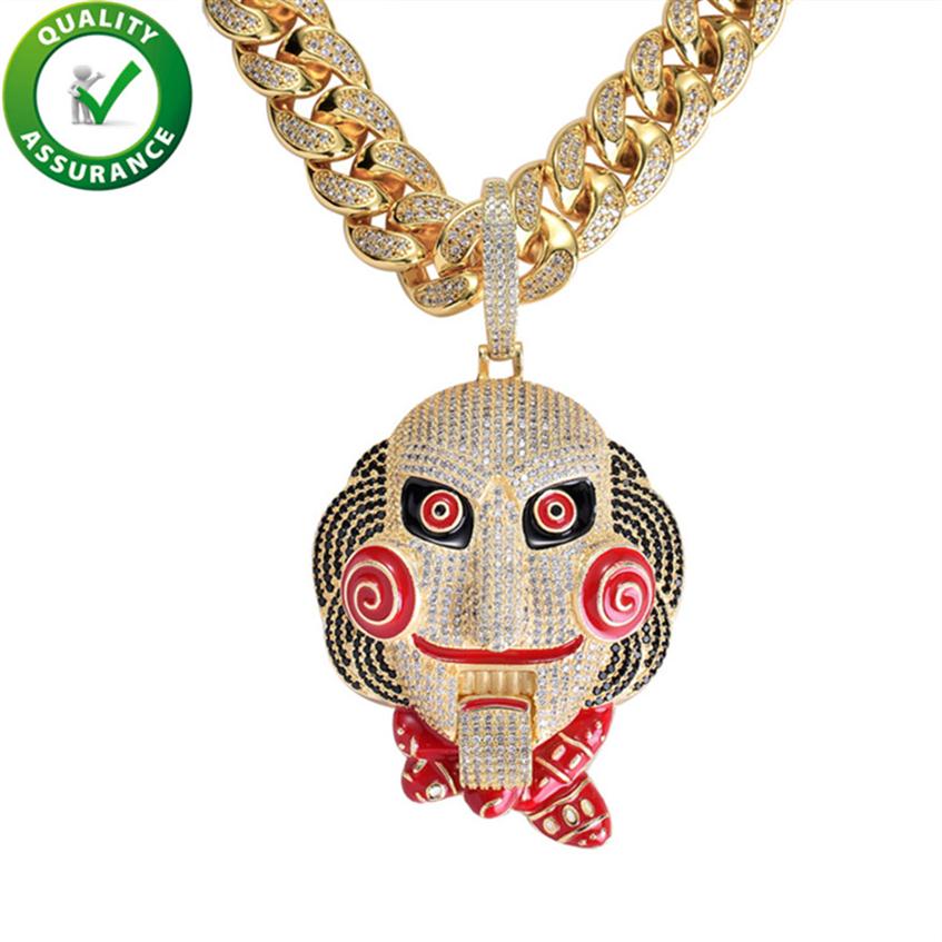 Hip Hop Jewelry Mens Gold Chain Pendants Luxury Designer Necklace Diamond Cuban Link Chains Iced Out Pendant Rapper Bling Cubic Zi276p
Hip Hop Jewelry Mens Gold Chain Pendants Luxury Designer Necklace Diamond Cuban Link Chains Iced Out Pendant Rapper Bling Cubic Zi276p