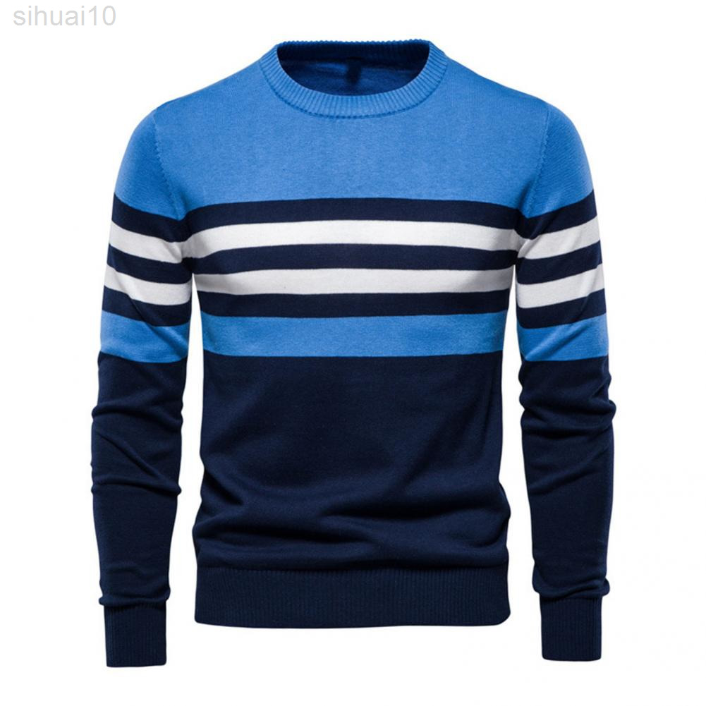 Simple Stylish Slim Men Sweater Round Neck Autumn Sweater Soft For Daily Wear L220801, Blue
Simple Stylish Slim Men Sweater Round Neck Autumn Sweater Soft For Daily Wear L220801, Blue