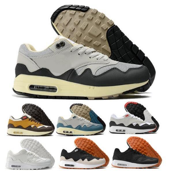 Patta Waves 1 87 Running Shoes 1s 87s Maxs 2022 Mens Woman Outdoor Cushion Red Noise Aqua Rush Maroon Monarch Trainers Sneakers Size 5.5 - 12, Black
Patta Waves 1 87 Running Shoes 1s 87s Maxs 2022 Mens Woman Outdoor Cushion Red Noise Aqua Rush Maroon Monarch Trainers Sneakers Size 5.5 - 12, Black
