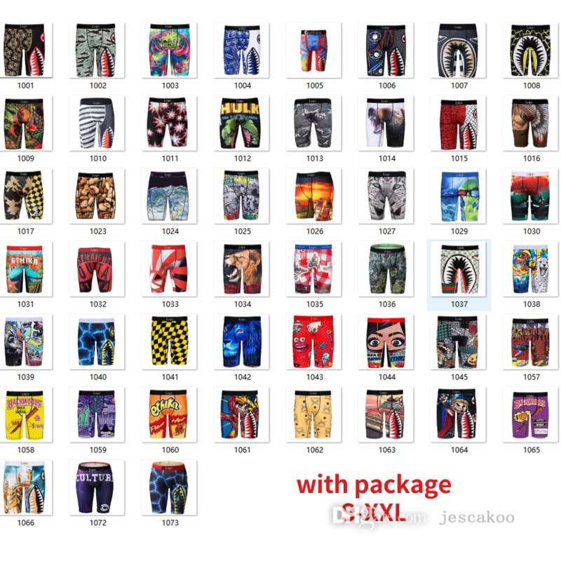 Wholesale Mens Sexy Underpants Printed Underwear Shorts Soft Boxers Breathable Branded Male Short Pants With Package, 1066
Wholesale Mens Sexy Underpants Printed Underwear Shorts Soft Boxers Breathable Branded Male Short Pants With Package, 1066