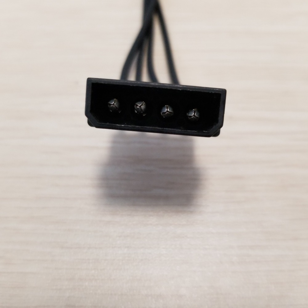 Computer PC Desktop 4Pin Molex to 3-port IDE Power Socket Supply Cable 18AWG for Mainboard ATX Host Case