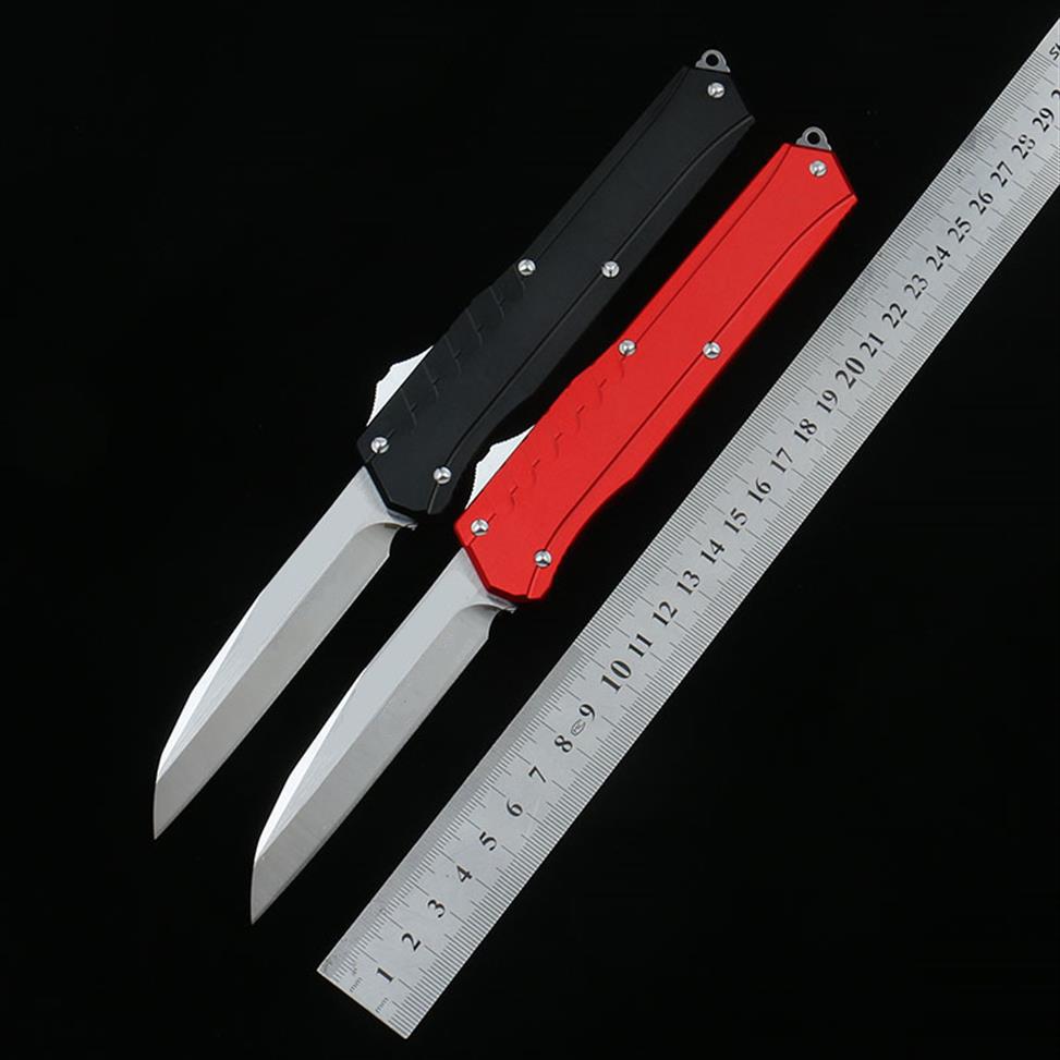High quality MK7 Automatic knife D2 steel blade T6-6061 aviation aluminum alloy handle Combat tactical pocket EDC knives Survival 214w
High quality MK7 Automatic knife D2 steel blade T6-6061 aviation aluminum alloy handle Combat tactical pocket EDC knives Survival 214w