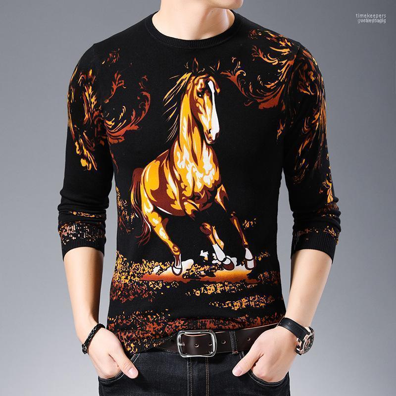 Running Horse Pattern 3d Print Streetwear Pullover Knit Sweater Autumn Top Quality Soft Comfortable Luxury Men -3XL Men's Sweaters Time22, As picture
Running Horse Pattern 3d Print Streetwear Pullover Knit Sweater Autumn Top Quality Soft Comfortable Luxury Men -3XL Men's Sweaters Time22, As picture