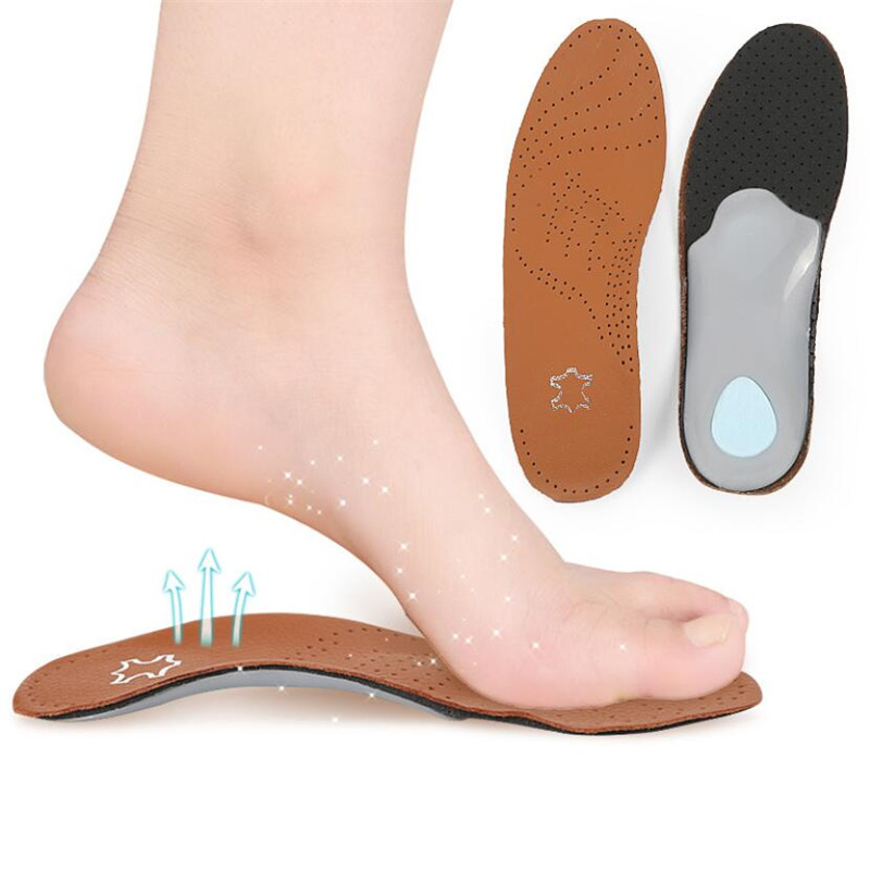 Leather orthotic insole for Flat Feet Arch Support orthopedic shoes sole Insoles for feet suitable men women Children O/X Leg
Leather orthotic insole for Flat Feet Arch Support orthopedic shoes sole Insoles for feet suitable men women Children O/X Leg