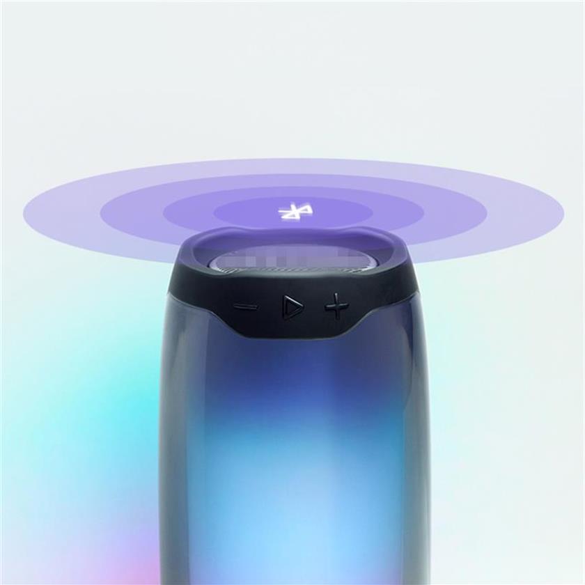 Top Pulse 4 Mini Portable Bluetooth Wireless Speakers 4Colors with LED Light Speaker In Stock210z2872