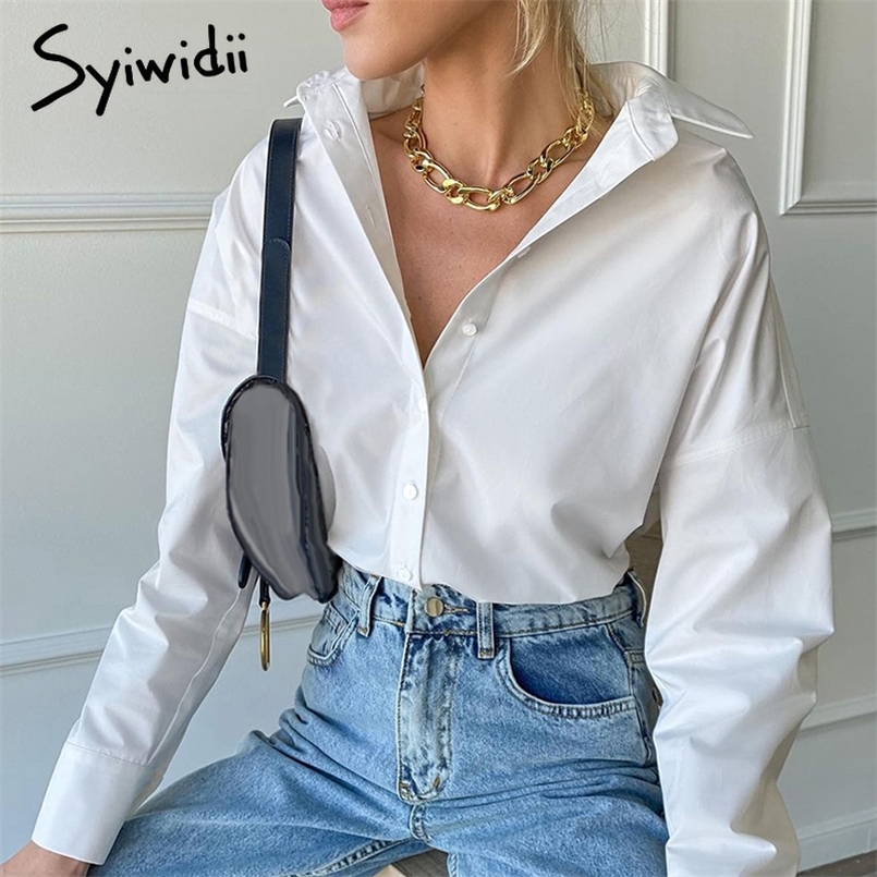 Syiwidii Women's Shirt Long Sleeve Oversized Blouses Button Down Loose Casual Cotton 100% Fashion Spring White Elegant Tops 220407, Pink
Syiwidii Women's Shirt Long Sleeve Oversized Blouses Button Down Loose Casual Cotton 100% Fashion Spring White Elegant Tops 220407, Pink