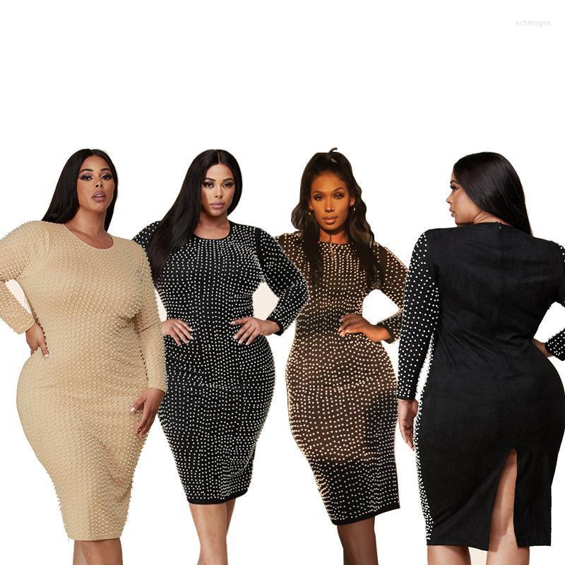 Plus Size Dresses Women Formal Sexy Elegant Party Night Club Bodycon Full Sleeve Beading L-5xl Woman Dress H583 Echm22, Beige
Plus Size Dresses Women Formal Sexy Elegant Party Night Club Bodycon Full Sleeve Beading L-5xl Woman Dress H583 Echm22, Beige