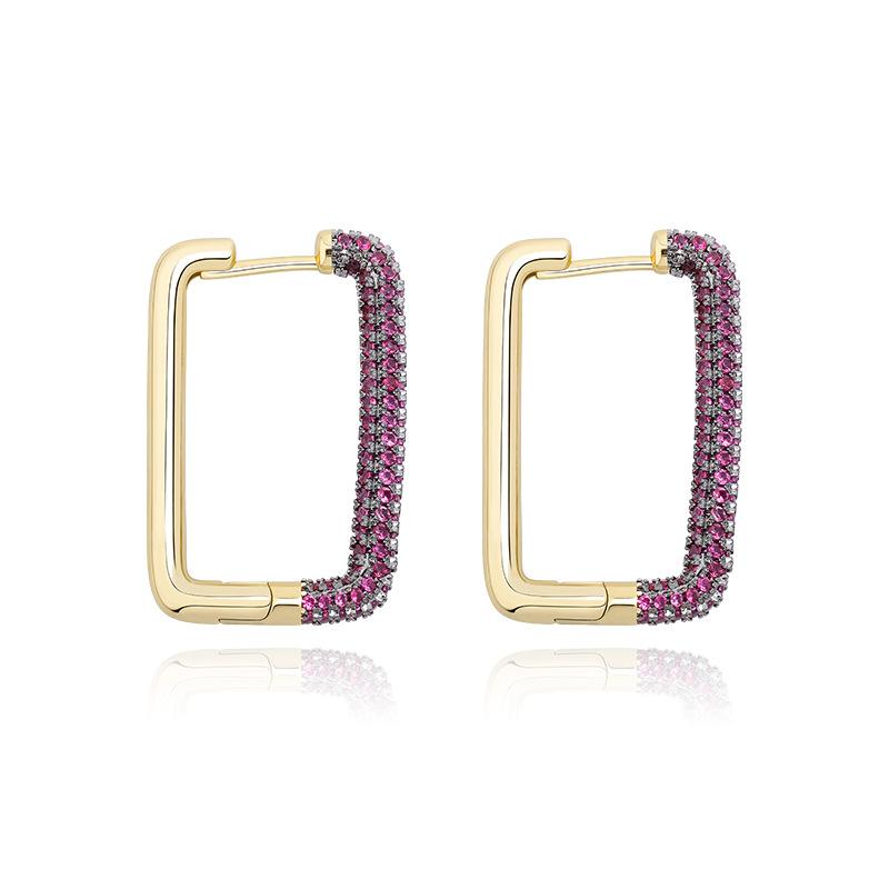 Hoop & Huggie Pair Hip Hop Prong Setting CZ Stone Bling Out Big Square Earrings For Men Women Unisex Fashion JewelryHoop HuggieHoop
Hoop & Huggie Pair Hip Hop Prong Setting CZ Stone Bling Out Big Square Earrings For Men Women Unisex Fashion JewelryHoop HuggieHoop
