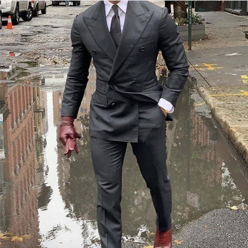 Men's Suits & Blazers Dark Grey Double-breasted Suit Closure Collar Business Casual High-quality Wedding Tuxedos Jacket Pants Custom Made, As picture
Men's Suits & Blazers Dark Grey Double-breasted Suit Closure Collar Business Casual High-quality Wedding Tuxedos Jacket Pants Custom Made, As picture