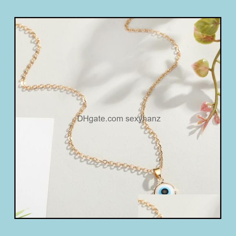 Pendant Necklaces Pendants Jewelry Turkish Evil Blue Eye Necklace For Women Girls Gold Color Glass Edging Charm Clavicle Chain Choker Drop
Pendant Necklaces Pendants Jewelry Turkish Evil Blue Eye Necklace For Women Girls Gold Color Glass Edging Charm Clavicle Chain Choker Drop