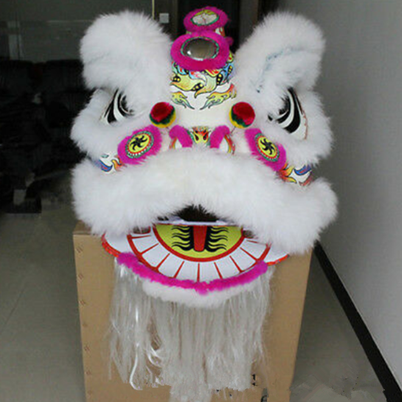 Mascot doll costume Chinese Folk Art Lion Dance Mascot Costume White Wool Southern Lion Two Adults Lol Doll Costume, Default color
Mascot doll costume Chinese Folk Art Lion Dance Mascot Costume White Wool Southern Lion Two Adults Lol Doll Costume, Default color