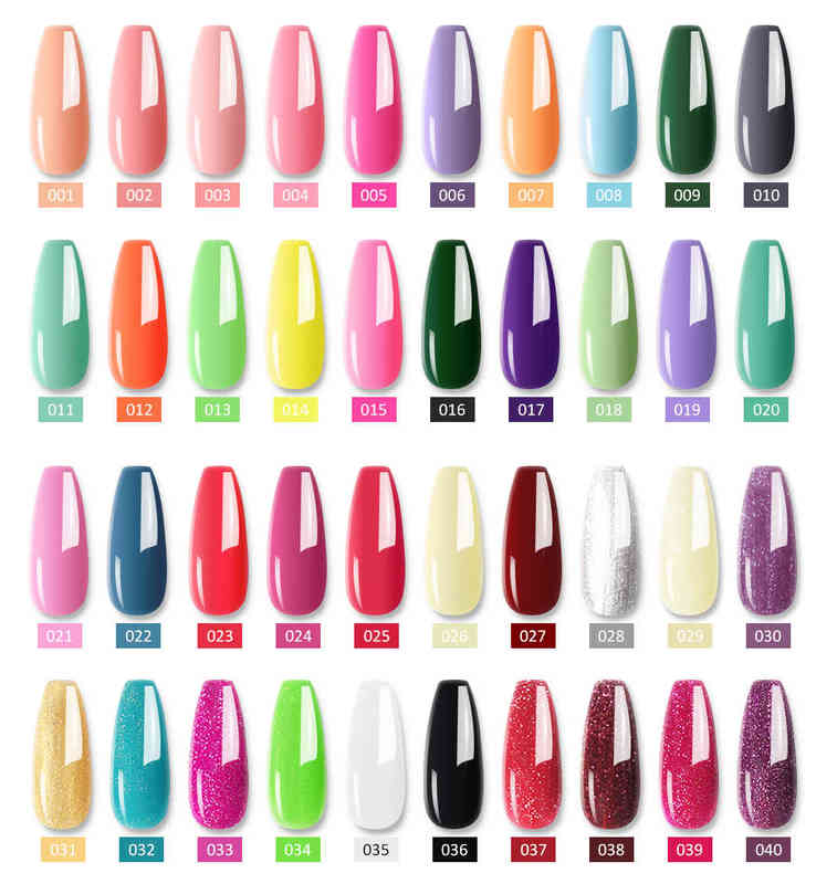 Nail Gel Toy Limegirl Polish Set All for Manicure Semi Permanent Vernis Top Coat Uv Led Varnish Soak Off Art 0328