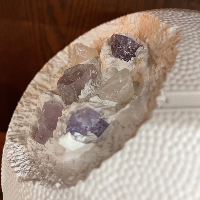 Home Furnishings Artistic Decorative Objects Future Relic Eroded Basketball Figurines Hypebeast Plaster Basketball Corroded By Crystal Handicraft Supp