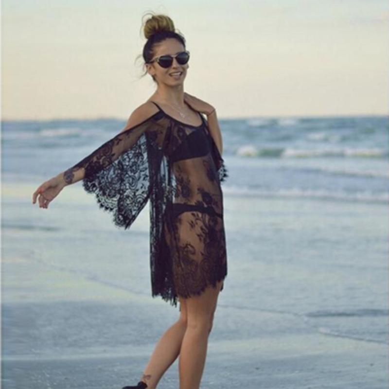 Party Dresses Lace Crochet Women Beach Dress Sexy Off Shoulder Summer Mini Boho Plus Size Batwing Sleeve Beachwear Vestidos, Black
Party Dresses Lace Crochet Women Beach Dress Sexy Off Shoulder Summer Mini Boho Plus Size Batwing Sleeve Beachwear Vestidos, Black