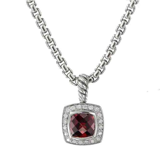 Diamond Necklaces Rings Twisted Chain Necklace Set High Quality Prismatic Black Ring Women Fashion Platinum Plated Micro Trend Versatile Style