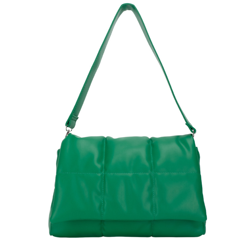 Women's Quilted Solid Soft medium Sponge Shoulder Underarm Bag New Fashion Casual down All-Match Hand Bags, As pic
Women's Quilted Solid Soft medium Sponge Shoulder Underarm Bag New Fashion Casual down All-Match Hand Bags, As pic