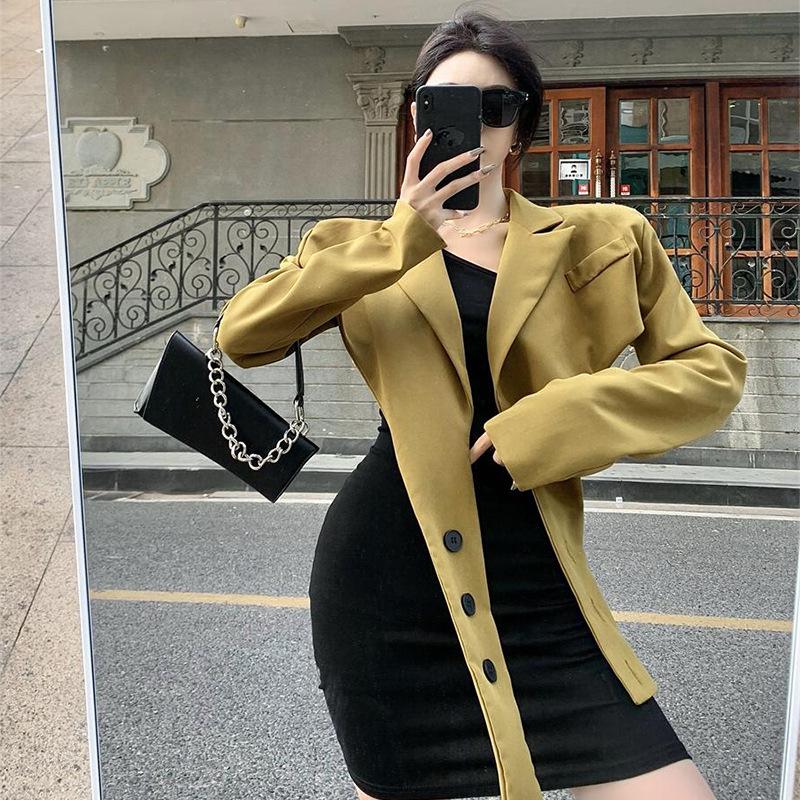 Casual Dresses Large Size Women Suit Early Autumn Thin Jacket And Dress TH6-01, Black
Casual Dresses Large Size Women Suit Early Autumn Thin Jacket And Dress TH6-01, Black