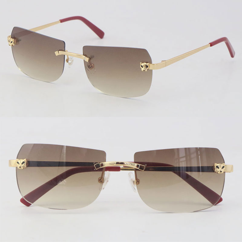 2022 New Model Fashion Metal Rimless Sunglasses 18K Gold Pink Lens Male and Female Sun Glasses Design Cat eye Eyeglasses Frames Men Frame Size:57-18-140MM
2022 New Model Fashion Metal Rimless Sunglasses 18K Gold Pink Lens Male and Female Sun Glasses Design Cat eye Eyeglasses Frames Men Frame Size:57-18-140MM