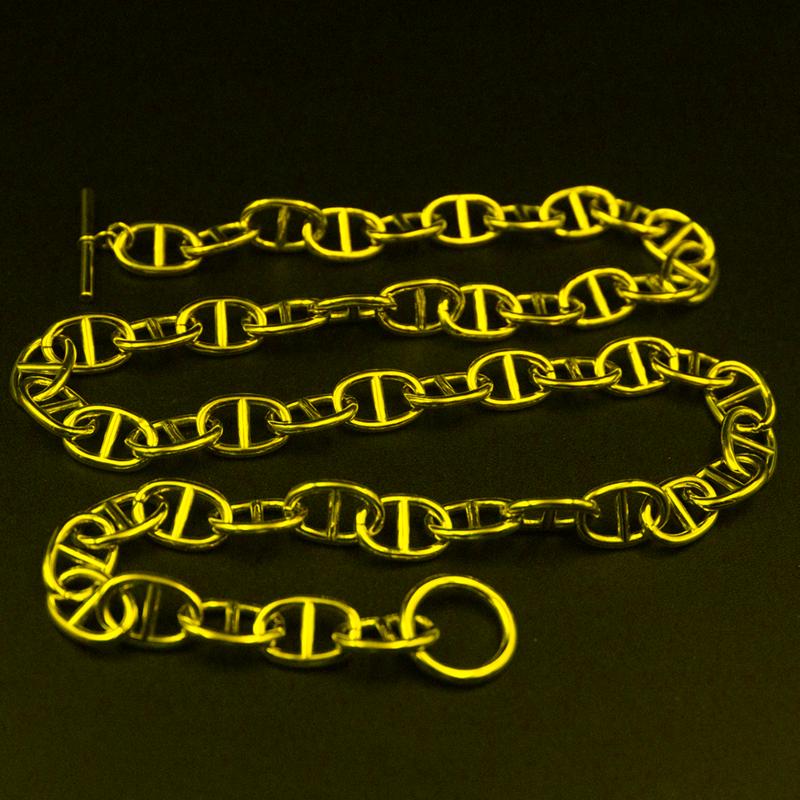 Chains Sterling Silver Necklace For Men Big Anchor Chain 8mmW Vintage Thai Male's 20inchLChains
Chains Sterling Silver Necklace For Men Big Anchor Chain 8mmW Vintage Thai Male's 20inchLChains
