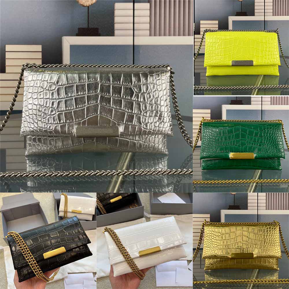Designer Triplet Shoulder Bag Crocodile Embossed Small Handbag Organ Chain Bags Mini Square Purses Handbags Real Leather Crossbody, Customize
Designer Triplet Shoulder Bag Crocodile Embossed Small Handbag Organ Chain Bags Mini Square Purses Handbags Real Leather Crossbody, Customize