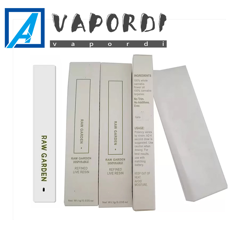 Raw Garden Sticks Vaporizer E Cigarette 1.0ML pods 280mAh Rechargeable Battery Thick Oil Carts Airflow No Button Mad
Raw Garden Sticks Vaporizer E Cigarette 1.0ML pods 280mAh Rechargeable Battery Thick Oil Carts Airflow No Button Mad