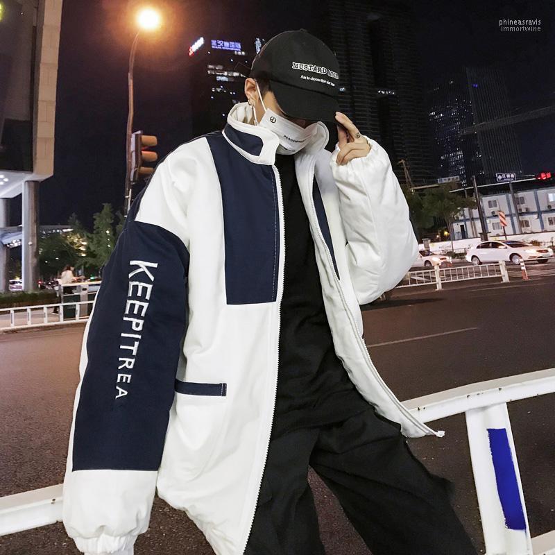 Men's Down & Parkas Harajuku Contrast Jacket Men Patchwork Fashion Casual Oversized Loose Korean Style Kurtka Meska Winter Coat DE50MMF Phin, Black
Men's Down & Parkas Harajuku Contrast Jacket Men Patchwork Fashion Casual Oversized Loose Korean Style Kurtka Meska Winter Coat DE50MMF Phin, Black