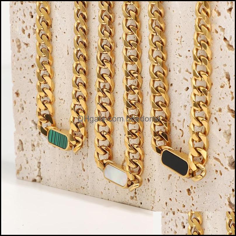 Pendant Necklaces Pendants Jewelry Stainless Steel Cuban Chain Shell Necklace For Women 18K Gold Plated Dhsep
Pendant Necklaces Pendants Jewelry Stainless Steel Cuban Chain Shell Necklace For Women 18K Gold Plated Dhsep
