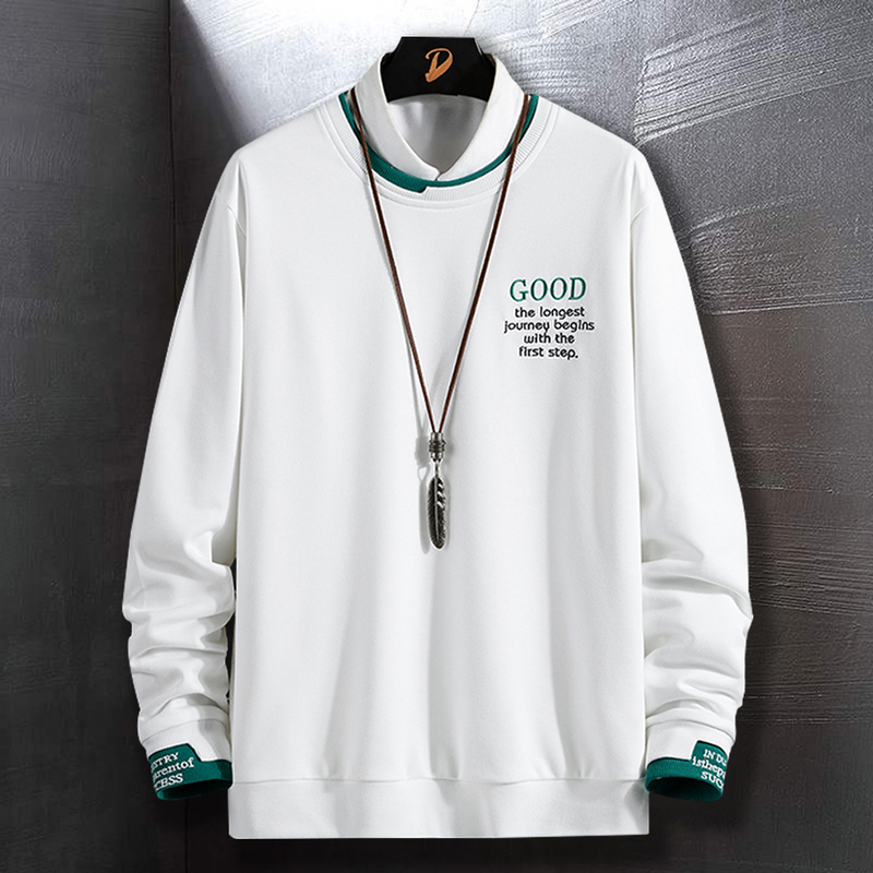 Long Sleeve Sweatshirt Men Autumn Clothes Men Fashion Clothing Streetwear Hip Hop Crew Sweatshirt Streetwear Men Tops 220816