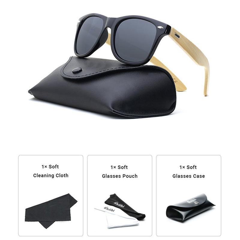 Sunglasses Ablibi Mens Temple Bamboo Wood Non-polarized Non-prescription Eyewear In Leather CaseSunglasses
Sunglasses Ablibi Mens Temple Bamboo Wood Non-polarized Non-prescription Eyewear In Leather CaseSunglasses