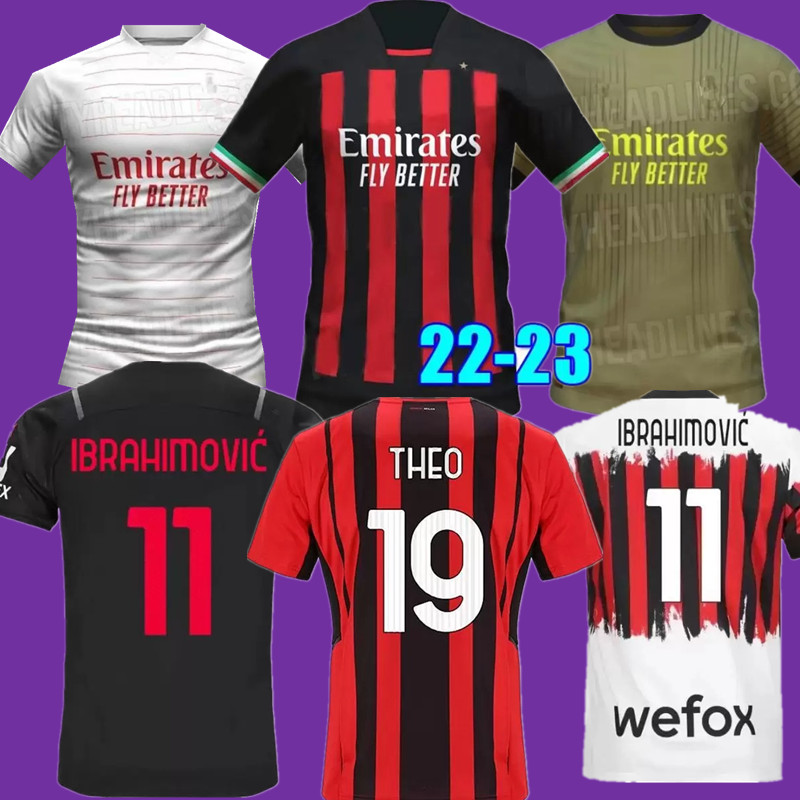 IBRAHIMOVIC 21 22 soccer jersey AC MILANS GIROUD R. LEAO BENNACER KESSIE ROMAGNOLI CALHANOGLU TONALI REBIC 2021 2022 football shirt maillot men kids kit away, Brown
IBRAHIMOVIC 21 22 soccer jersey AC MILANS GIROUD R. LEAO BENNACER KESSIE ROMAGNOLI CALHANOGLU TONALI REBIC 2021 2022 football shirt maillot men kids kit away, Brown