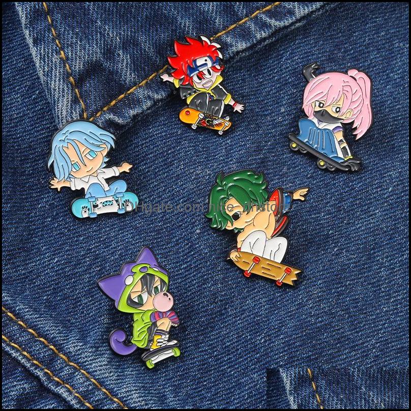 PinsBrooches Jewelry Sk8 The Infinity Enamel Pin Custom Skate Chibi Reki Langa Miya Cherry Joe Brooch Lapel Badge Cartoon Gif Dht39
PinsBrooches Jewelry Sk8 The Infinity Enamel Pin Custom Skate Chibi Reki Langa Miya Cherry Joe Brooch Lapel Badge Cartoon Gif Dht39