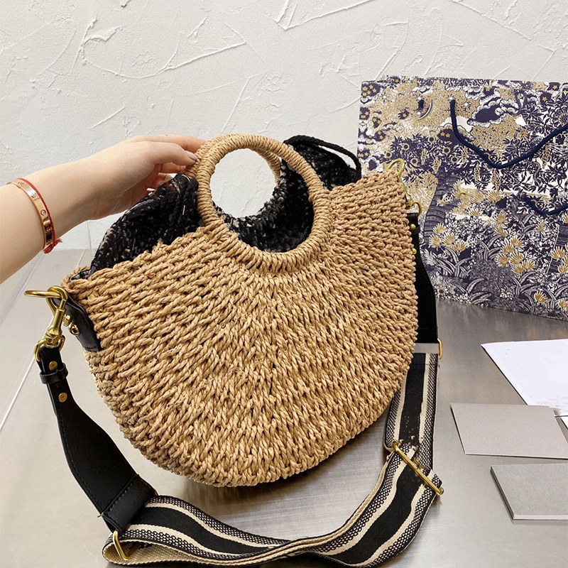2022 Top High Quality Vintage Fashion Shoulder Bags Women's Large Capacity Woven Designer Handbags Totes Crossbody Bag Luxury Designers Wallet Hot Beach Bag, Small
2022 Top High Quality Vintage Fashion Shoulder Bags Women's Large Capacity Woven Designer Handbags Totes Crossbody Bag Luxury Designers Wallet Hot Beach Bag, Small