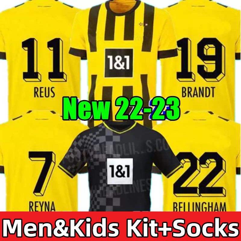 22 23 DOrtmund bvb soccer jerseys HAALAND REUS 2022 football shirts BELLINGHAM NEONGELB HUMMELS REYNA HAZARD BRANDT EMRE CAN WITSEL tops men kids kits uniform, 22-23 home kids
22 23 DOrtmund bvb soccer jerseys HAALAND REUS 2022 football shirts BELLINGHAM NEONGELB HUMMELS REYNA HAZARD BRANDT EMRE CAN WITSEL tops men kids kits uniform, 22-23 home kids