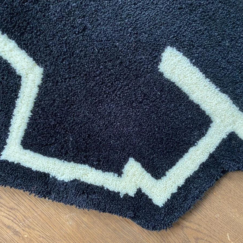 Home Furnishings Artistic Carpet Undftd Five Strike Classic Logo Shape Rug Hypebeast Collection Parlor Bedroom Playroom Handtufted Trending Floor Mat 