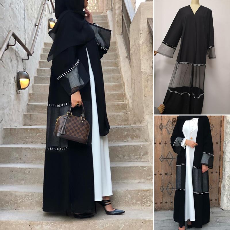 Ethnic Clothing Muslim Abaya Women Long Open Kimono Beaded Lace Patchwork Luxury Party Elegant Maxi Dresses Dubai Kaftan Islamic Ramadan Gow
Ethnic Clothing Muslim Abaya Women Long Open Kimono Beaded Lace Patchwork Luxury Party Elegant Maxi Dresses Dubai Kaftan Islamic Ramadan Gow