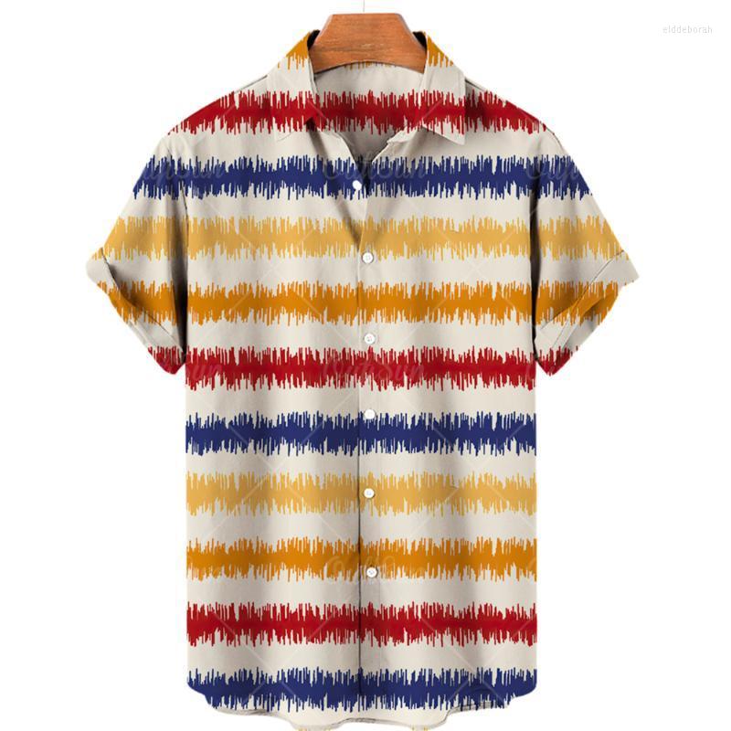 Men's Casual Shirts Hawaiian Men's Vintage Striped 3d Printed For Men Fashion Loose Oversized Tshirt Lightweight TopMen's Eldd22, Zl-3866
Men's Casual Shirts Hawaiian Men's Vintage Striped 3d Printed For Men Fashion Loose Oversized Tshirt Lightweight TopMen's Eldd22, Zl-3866