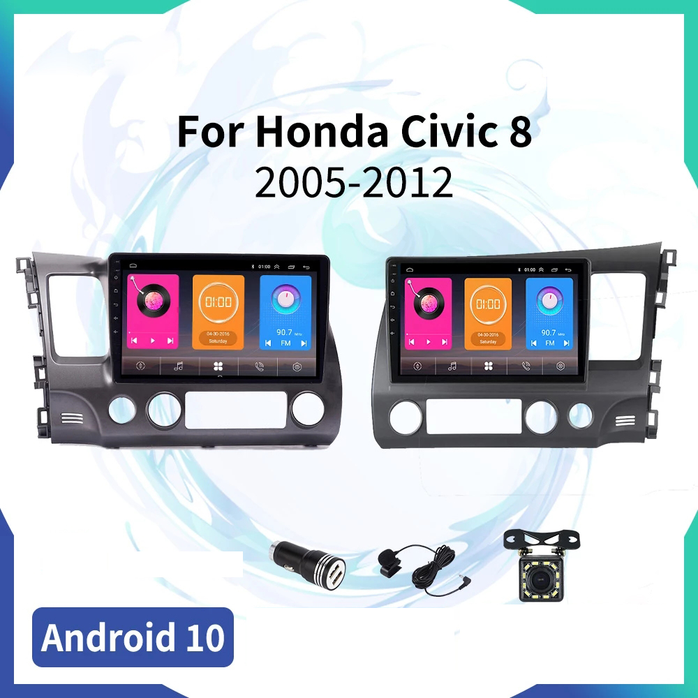 9 Inch Car GPS Navigation Android 10 Radio Video Stereo for Honda CIVIC 2004-2011 RHD Support Carplay DVR OBD Rearview Camera
9 Inch Car GPS Navigation Android 10 Radio Video Stereo for Honda CIVIC 2004-2011 RHD Support Carplay DVR OBD Rearview Camera