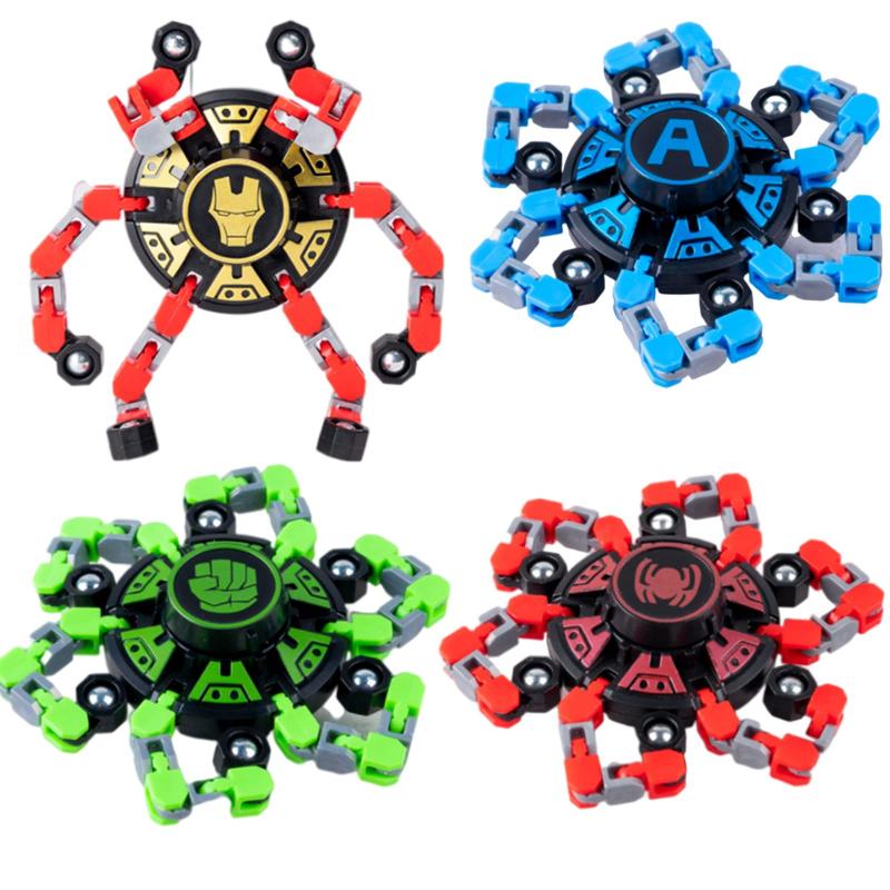 Fidget Spinners Toy Deformation Finger Hand Spinner Toys Children's Day Birthday Gift for Kids Boys Girls Adults
Fidget Spinners Toy Deformation Finger Hand Spinner Toys Children's Day Birthday Gift for Kids Boys Girls Adults