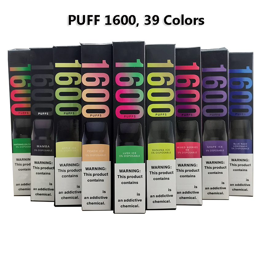 Vapes XXL 1600 Puffs Disposable Vape Pen 6.5ml Prefilled Pod Device E Cigarettes 5% 50mg 40 Flavors Optional IN STOCK
Vapes XXL 1600 Puffs Disposable Vape Pen 6.5ml Prefilled Pod Device E Cigarettes 5% 50mg 40 Flavors Optional IN STOCK
