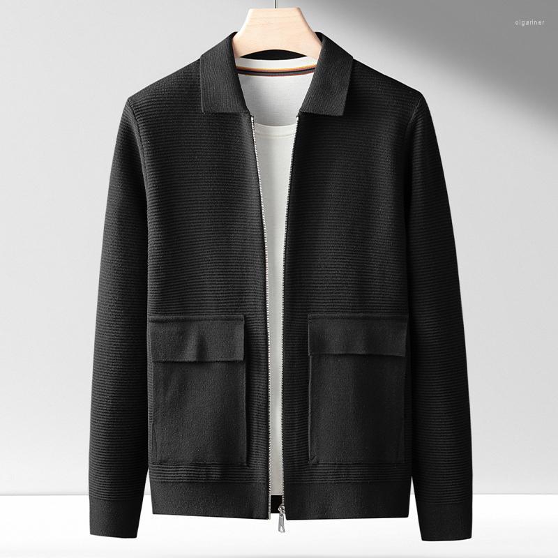 Men's Sweaters Male Fashion Knitted Sweater Men's Cardigan Solid Color Coats Soft Long Sleeve Brand Clothing Q19Men's Olga22, Black
Men's Sweaters Male Fashion Knitted Sweater Men's Cardigan Solid Color Coats Soft Long Sleeve Brand Clothing Q19Men's Olga22, Black