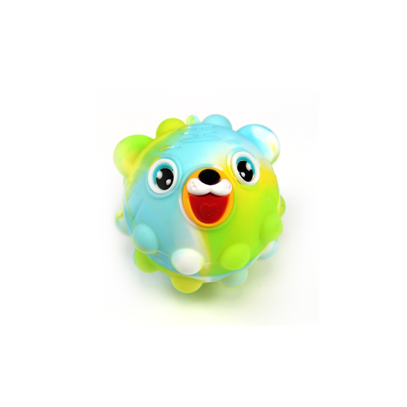 tiger 3d decompression ball bubble fidget toys inflatable kneading silicone childrens sensory toy