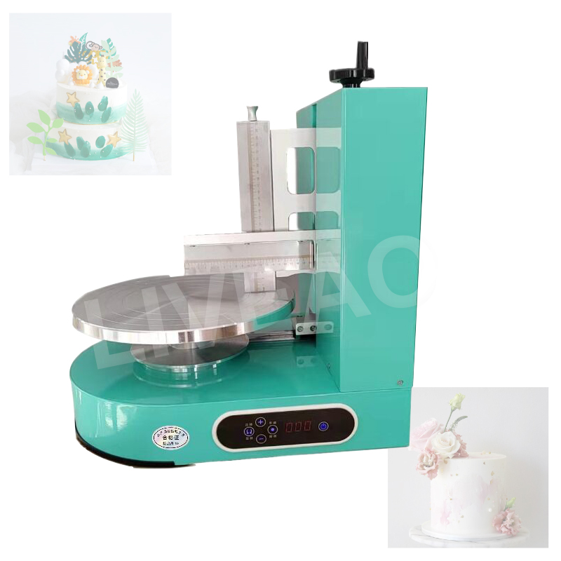 2022 Semi Automatic Kitchen Birthday Cake Smoothing Machine Cake Plastering Cream Layer Filling Maker3550271