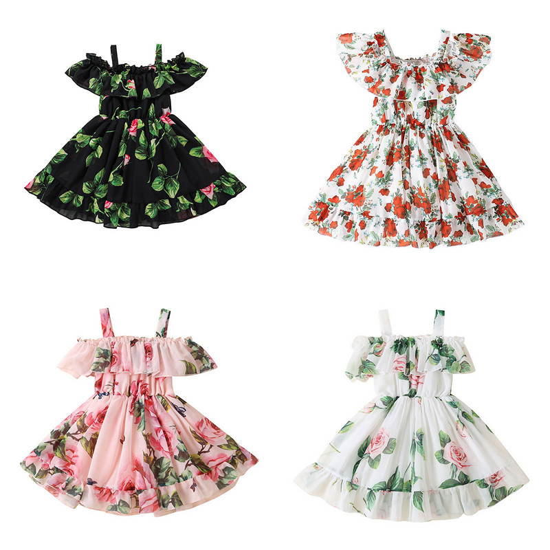 18 Colors Little Girl Dress Suspender Dresses Princess Flower Print Summer Skirt for Children Sleeveless Ins Party Costume Clothes, Mix randomly
18 Colors Little Girl Dress Suspender Dresses Princess Flower Print Summer Skirt for Children Sleeveless Ins Party Costume Clothes, Mix randomly
