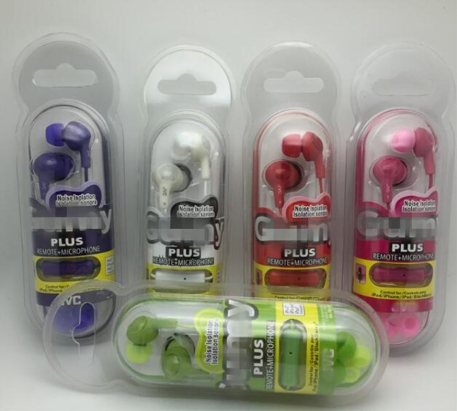 Gumy HA FR6 Gummy Earphones Headphone Earbuds 3.5mm mini in-Earphone HA-FR6 Plus with MIC and Remote Control For smart Android phone with packaging, Mixed color
Gumy HA FR6 Gummy Earphones Headphone Earbuds 3.5mm mini in-Earphone HA-FR6 Plus with MIC and Remote Control For smart Android phone with packaging, Mixed color