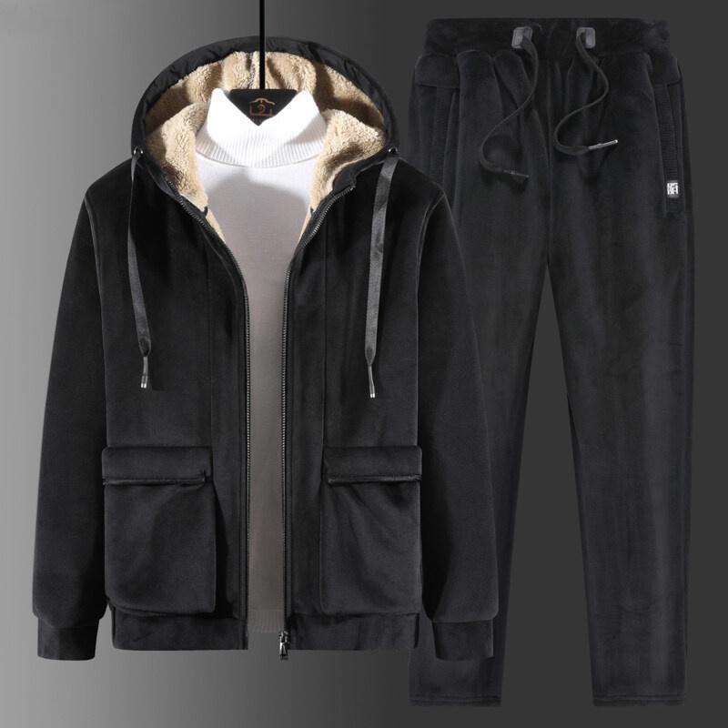 Men's Tracksuits 2022 Male Sports Suit Hooded Wear With Zipper Cardigan + Pants, Gray
Men's Tracksuits 2022 Male Sports Suit Hooded Wear With Zipper Cardigan + Pants, Gray