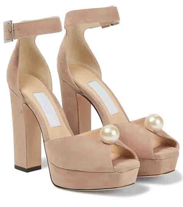 Summer Socorie Sandals Shoes Bride Women Suede Leather Platform Pumps with Pearl Detailing Peep Toe High Heels Lady Dress Party Wedding EU35-43, 10
Summer Socorie Sandals Shoes Bride Women Suede Leather Platform Pumps with Pearl Detailing Peep Toe High Heels Lady Dress Party Wedding EU35-43, 10